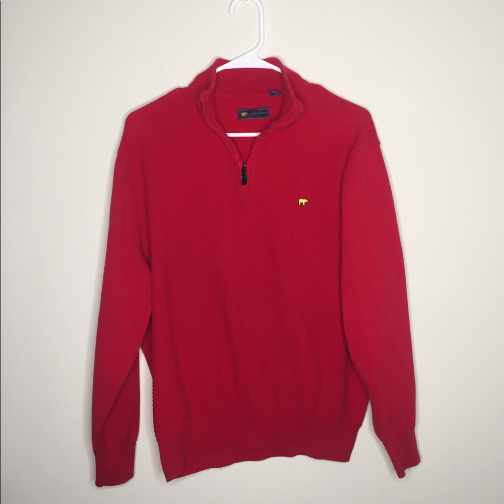 Men’s vintage Jack Nicklaus 1/4 zip golf sweater